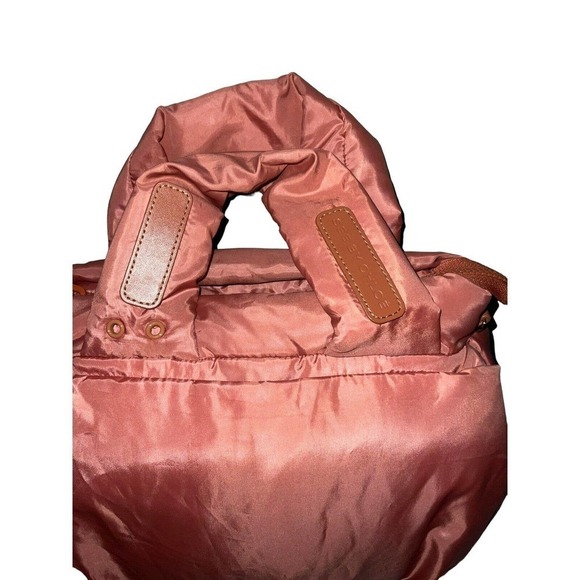 SEE BY CHLOE Joy Ride Small Nylon Star Charm Bag Orange - Picture 10 of 16